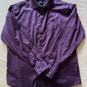 Kenneth Cole Deep Purple Dress Shirt